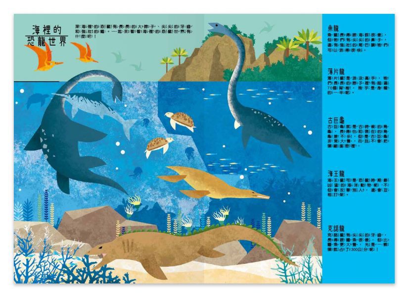 地上下的立體世界-恐龍和古生物