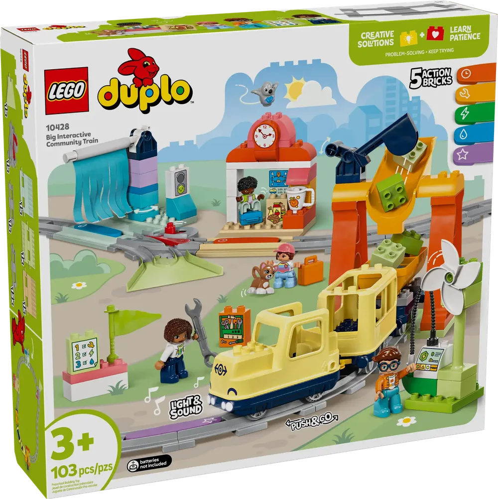 LEGO 10428 大型互動式社區列車 Big Interactive Community Train