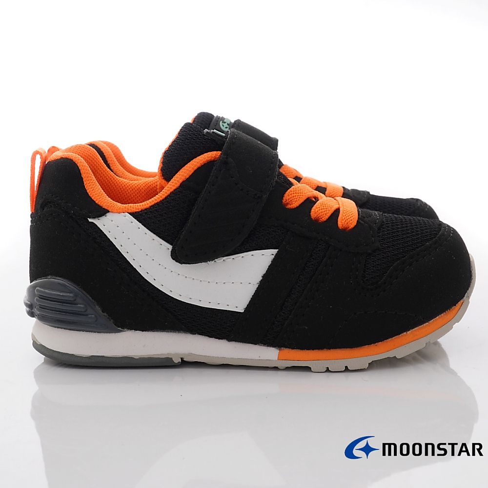 Moonstar日本月星 - 月星HI系列十大機能款(中小童段)-運動鞋-黑