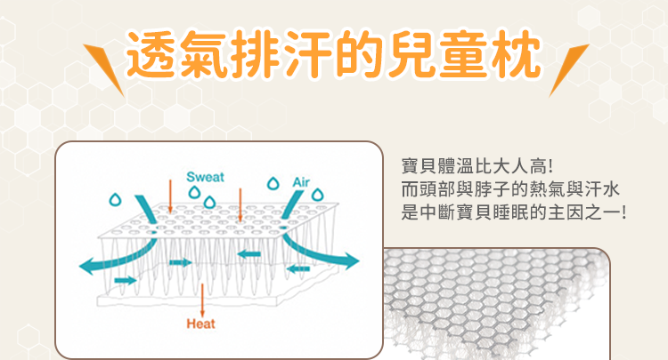 韓國 GIO Pillow - 超透氣防螨兒童枕頭-單枕套組-水手熊藍 (L號)-2歲以上適用
