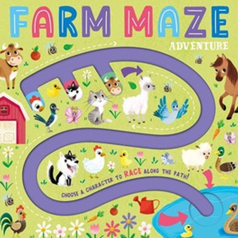 Farm Maze Adventure 農場迷宮冒險(手指迷宮書)