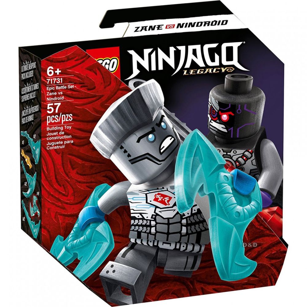 樂高 LEGO - 樂高積木 LEGO《 LT71731 》 NINJAGO 旋風忍者系列 - 終極決戰組 - 冰忍對決忍者機械人-57pcs