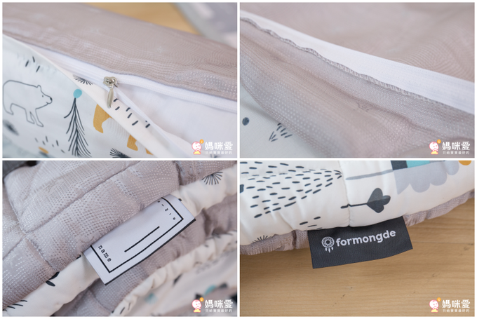 韓國 Formongde - 5cm厚墊雙面用睡袋/寢具(附收納袋)-媽咪愛專屬花色-閃亮獨角獸