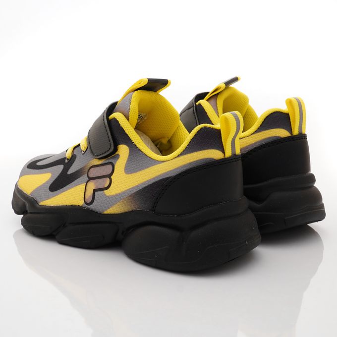 FILA - FILA電燈運動鞋-2-J824X-091黑(中小童段)-運動鞋-黑