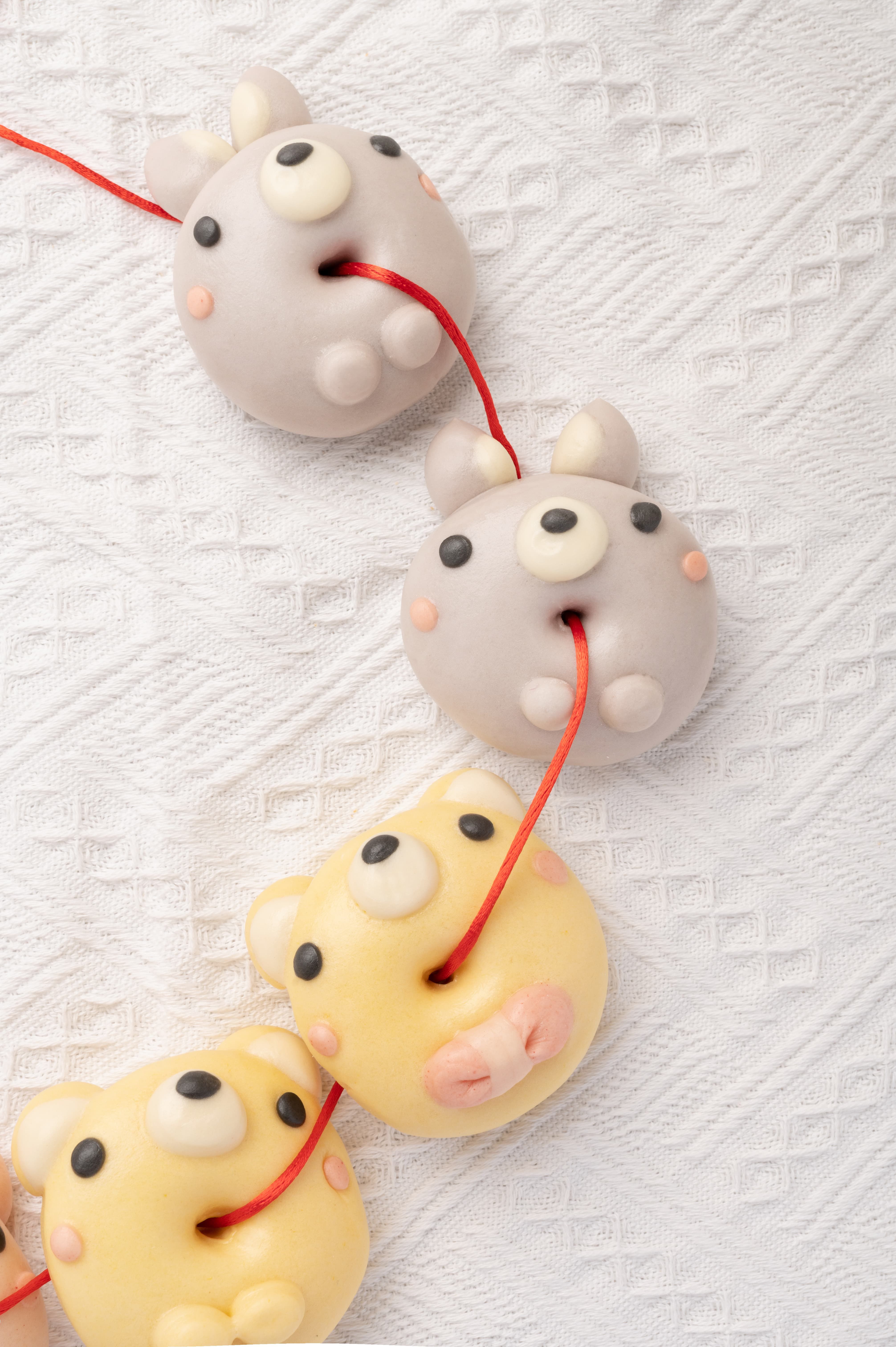 老甜媽手工饅頭 - 可愛小動物來陪我收涎-350克