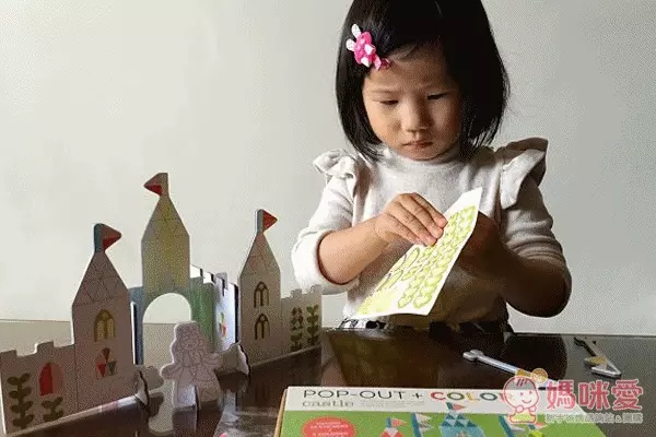 美國 Petit Collage - 立體組裝拼圖 (著色版)-海盜船