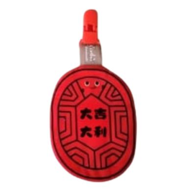 AGAPE雅家倍 - 【職人手作系列】守護手帕巾-紅龜粿(大吉大利)
