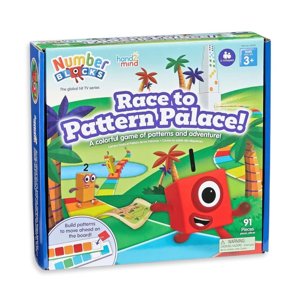 Numberblocks數字積木 圖形宮殿挑戰賽益智桌遊