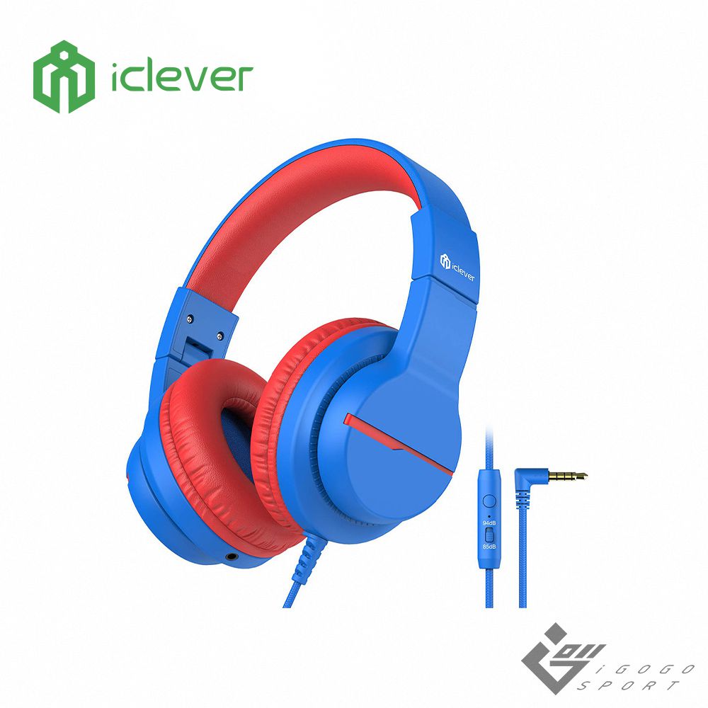 iClever - HS19 兒童耳機-藍色