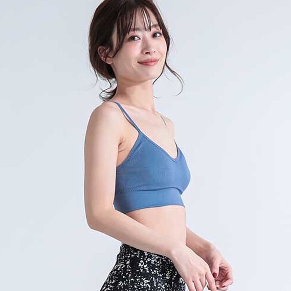 日本女裝代購 - 美背合身小可愛-藍 (Free)