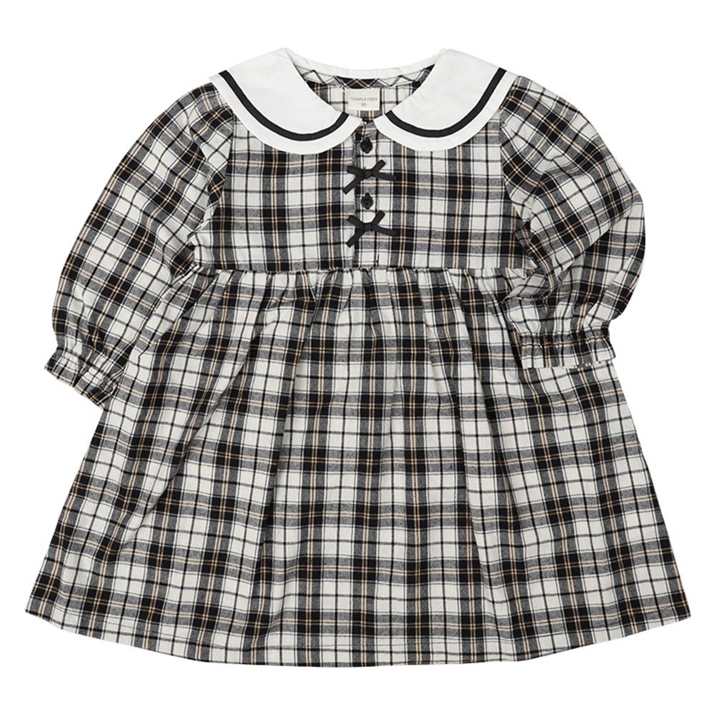 水手風洋裝-黑色