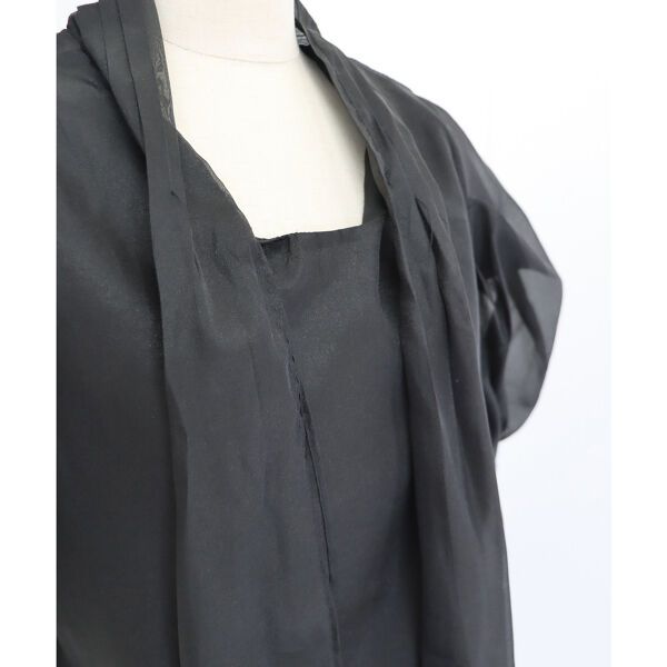 日本 BLUE EAST - 氣質薄紗蝴蝶結泡泡短袖上衣-白