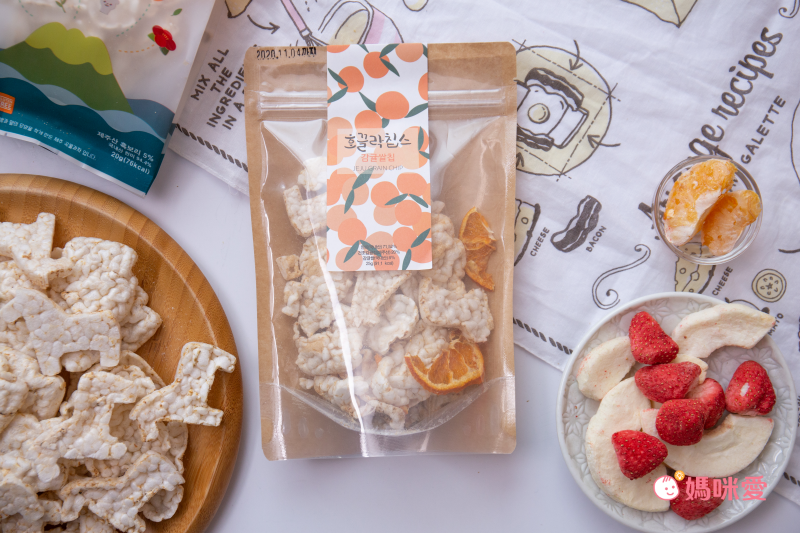 JejuMami 濟州媽咪 - 濟州純淨柑橘米餅脆片單入-(有效期限 05/28/2021) (25g)