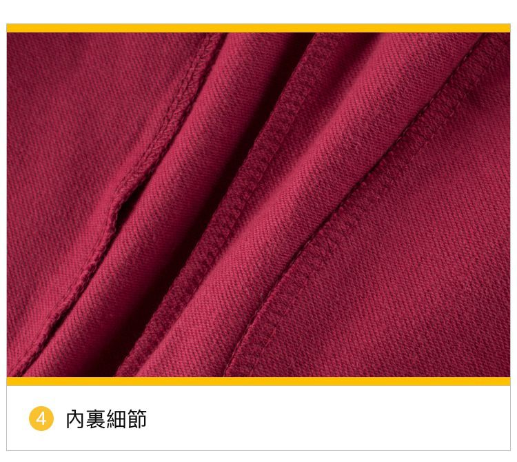 純棉腰鬆緊束口運動長褲-小勾勾-深藍色