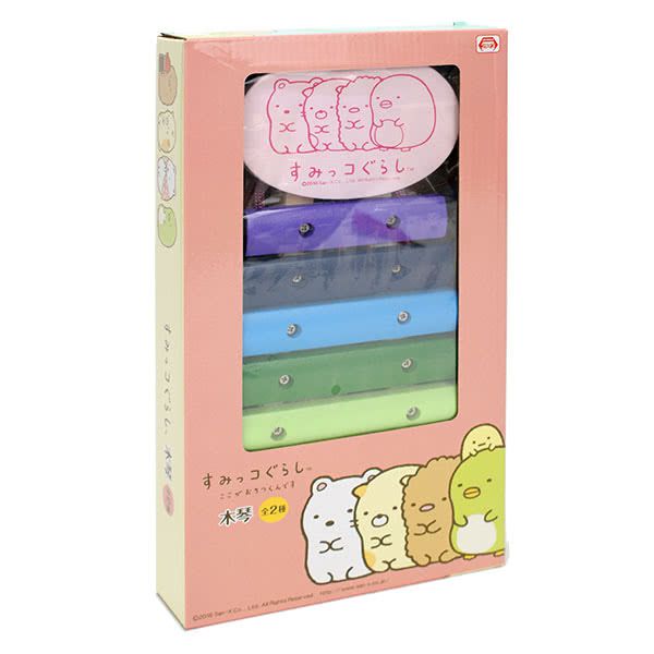 日本進口 - 【Fans】日版 角落生物Sumikko Gurashi 木琴-B款 粉色