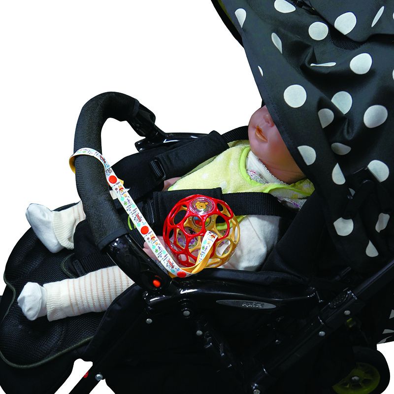 akachan honpo - 玩具防掉繩雙環型-迪士尼-黃色