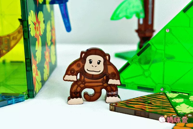 Magna-Tiles® - 磁力積木25片-非洲動物