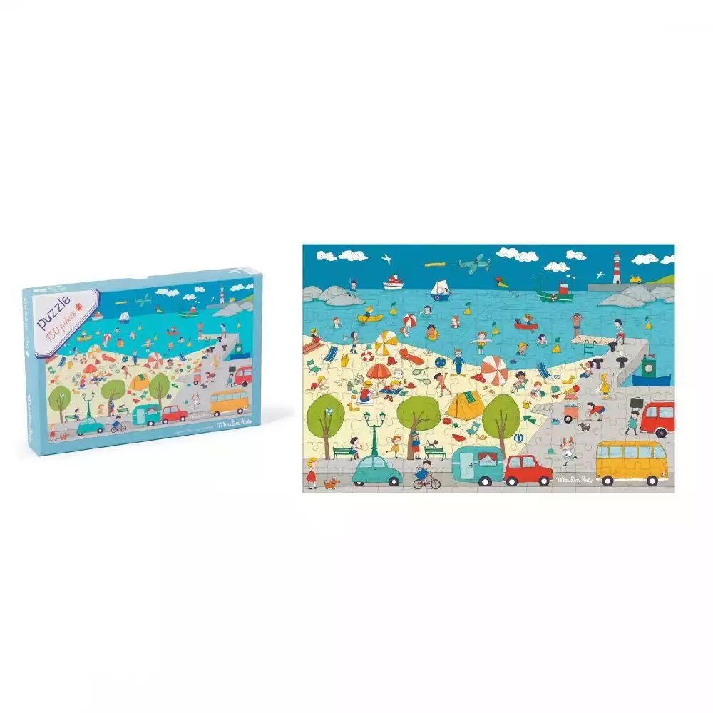 Moulin Roty - 海報拼圖-休閒時光(150片)