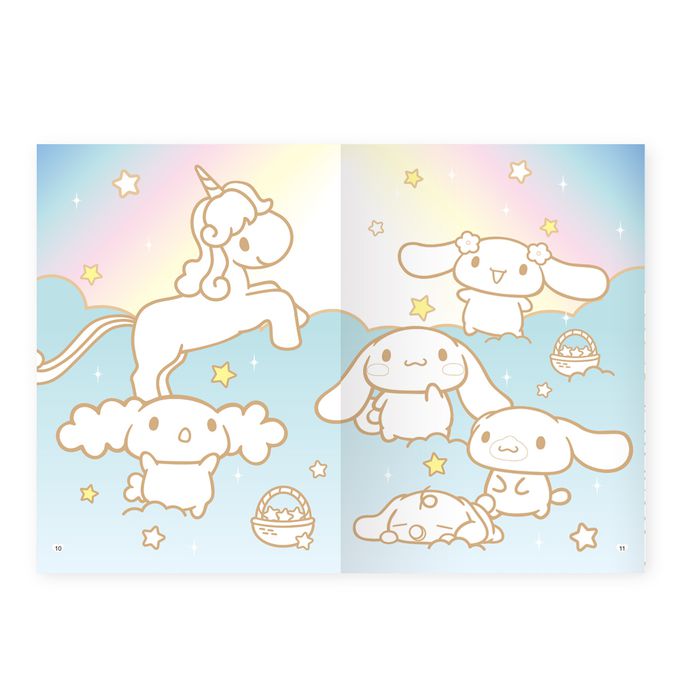 大耳狗喜拿快樂出遊著色畫