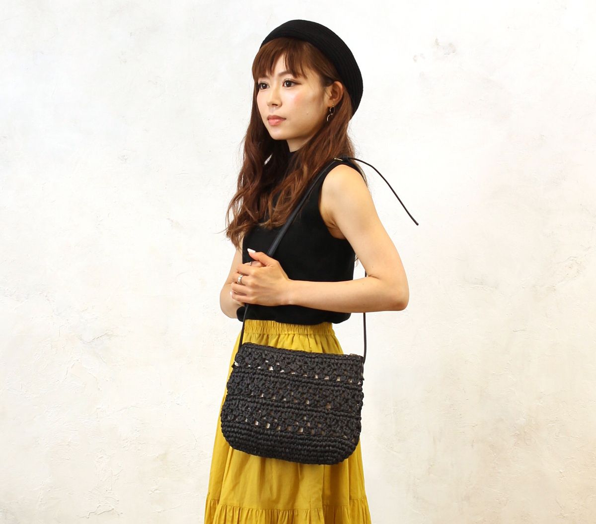 日本妞夏日最愛。草編包Ｘ編織包