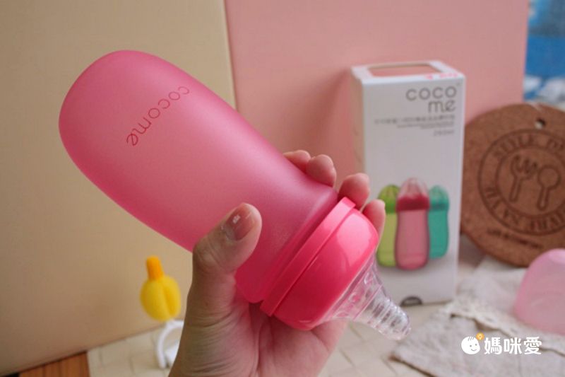 【買1送1】cocome 可可萌 防爆感溫玻璃奶瓶