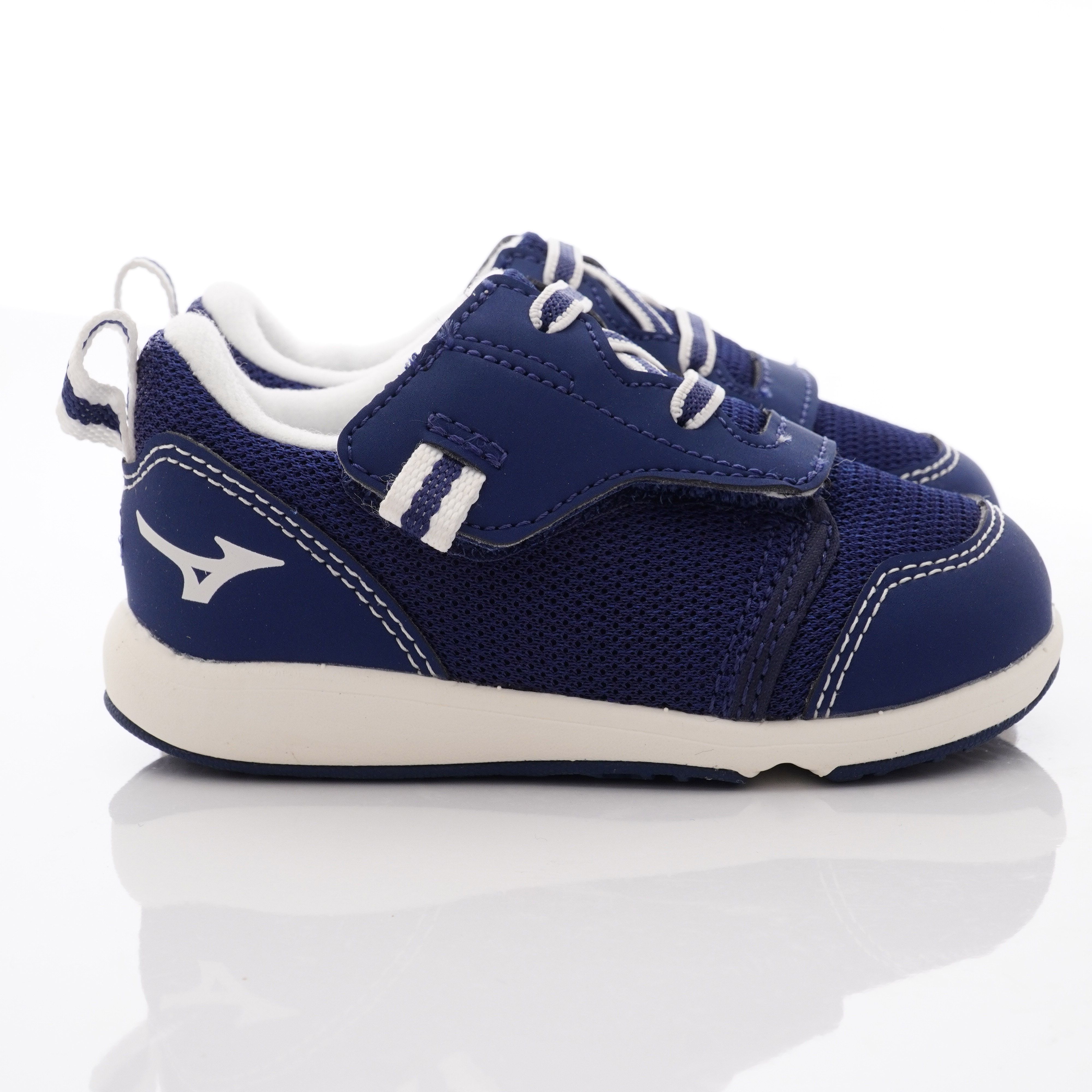MIZUNO 美津濃 - 超輕量大絆帶機能鞋款(寶寶段)-深藍