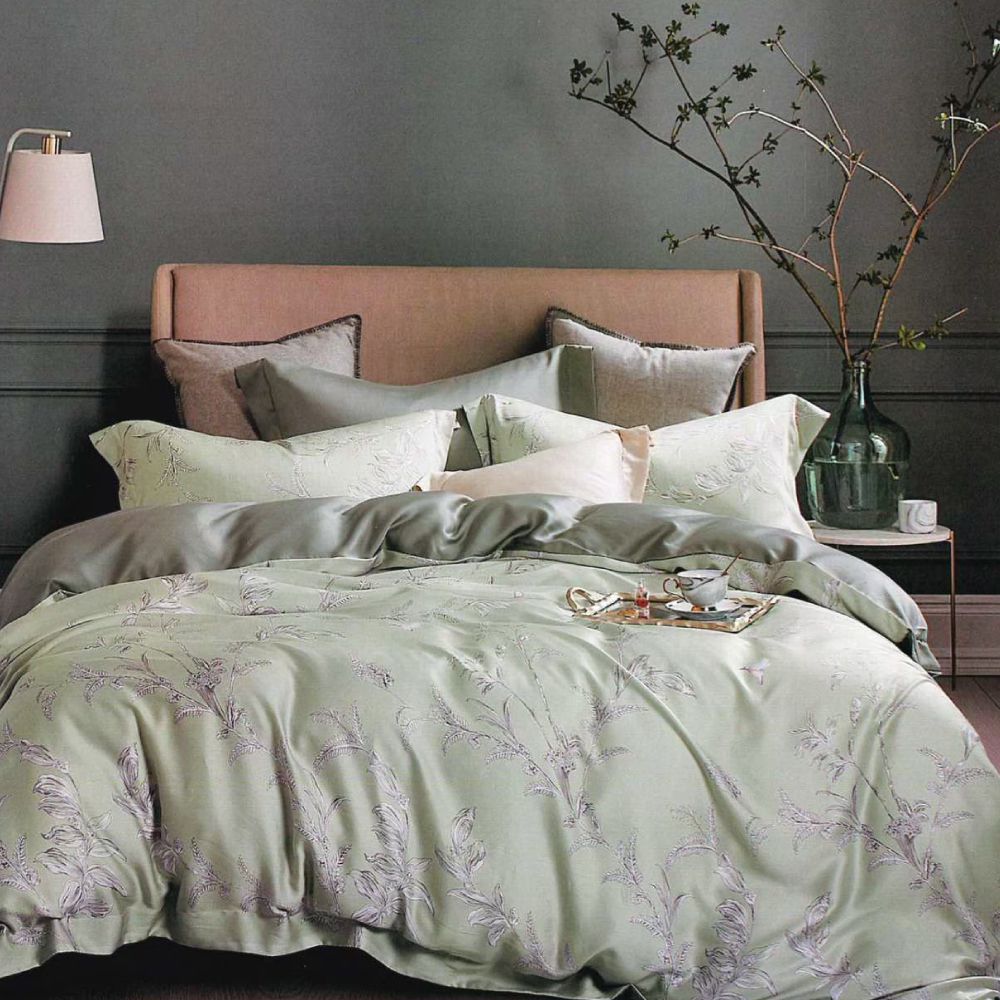 60支天絲床包兩用被四件組-快樂頌