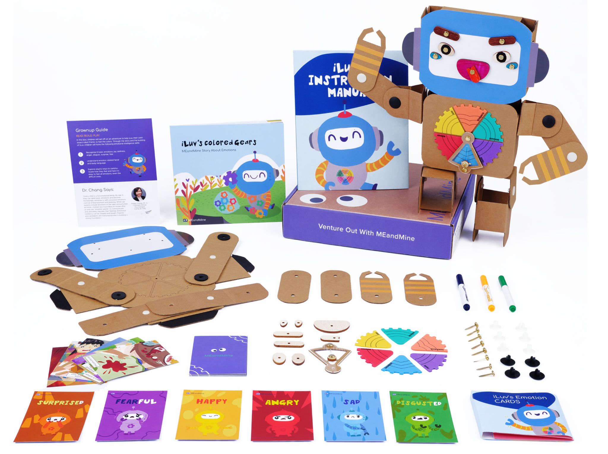 MEandMine - 彩色情緒機器人