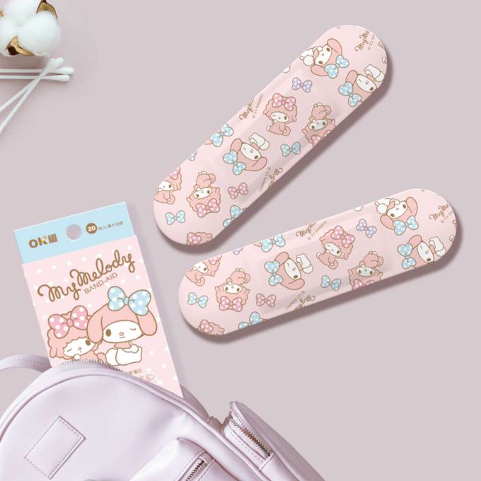 【台歐】三麗鷗 OK繃-MELODY-20入/盒*2-摩達客推薦