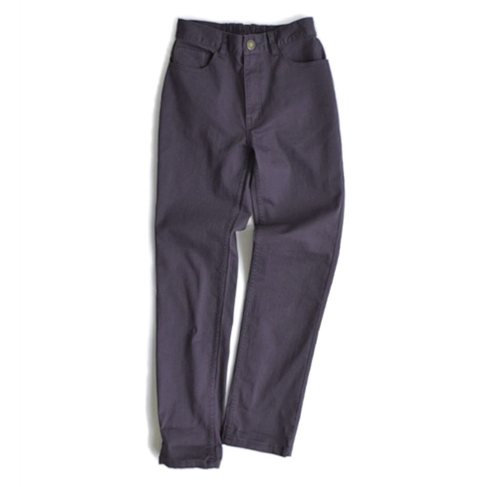 日本 zootie - Better Pants [定番] 率性基本挺款純棉直筒褲-深灰