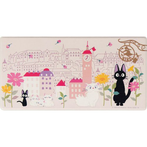 日本千趣會 - 吉卜力 長條型腳踏墊(廚房/臥室)-魔女宅急便
