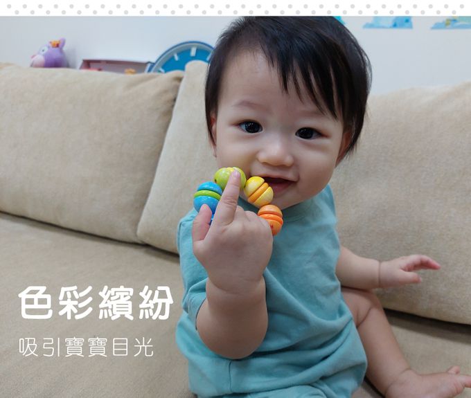 德國HABA - 寶寶感統木玩-嘎嘎串珠