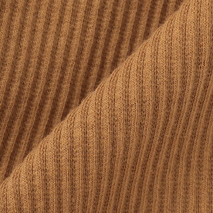 日本 Lycee mine - 彈力荷葉腰圍羅紋合身長褲-黑