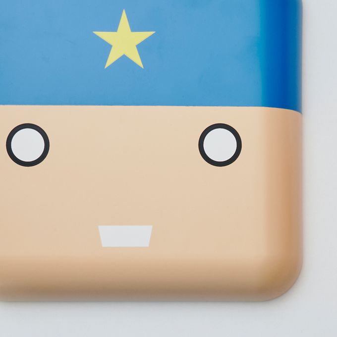 日本 TAK - 食育英雄便當盒-魚魚英雄(藍)