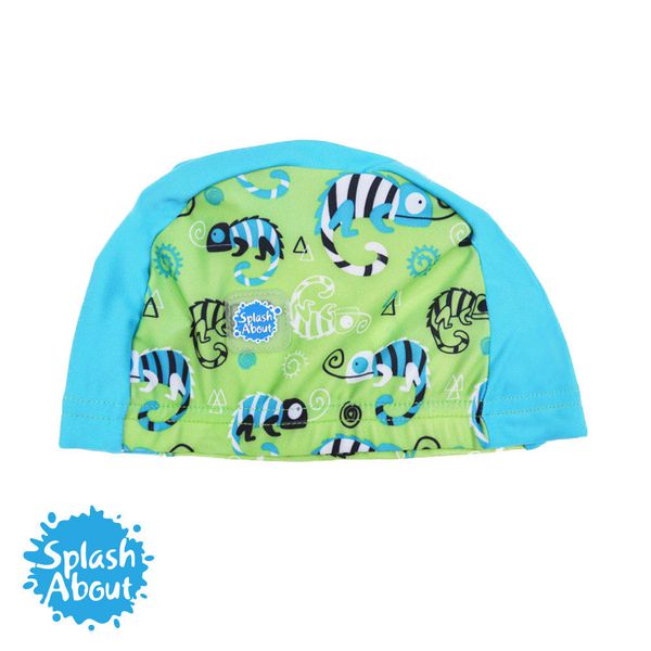 Splash About 潑寶 - Swim Hat 抗UV泳帽-國王變色龍