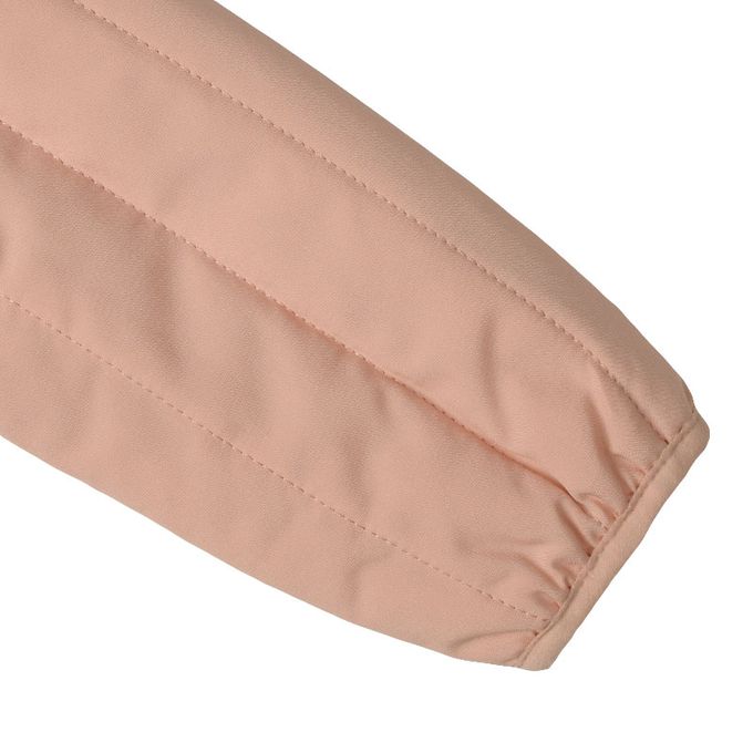 akachan honpo - 寬鬆夾克-超細纖維-桃色