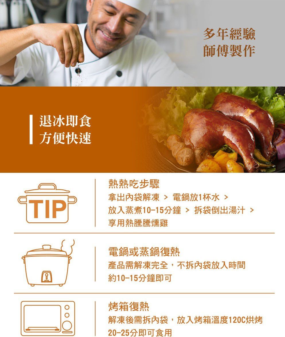 洽富 - 星級嫩燻雞翅-380g/包