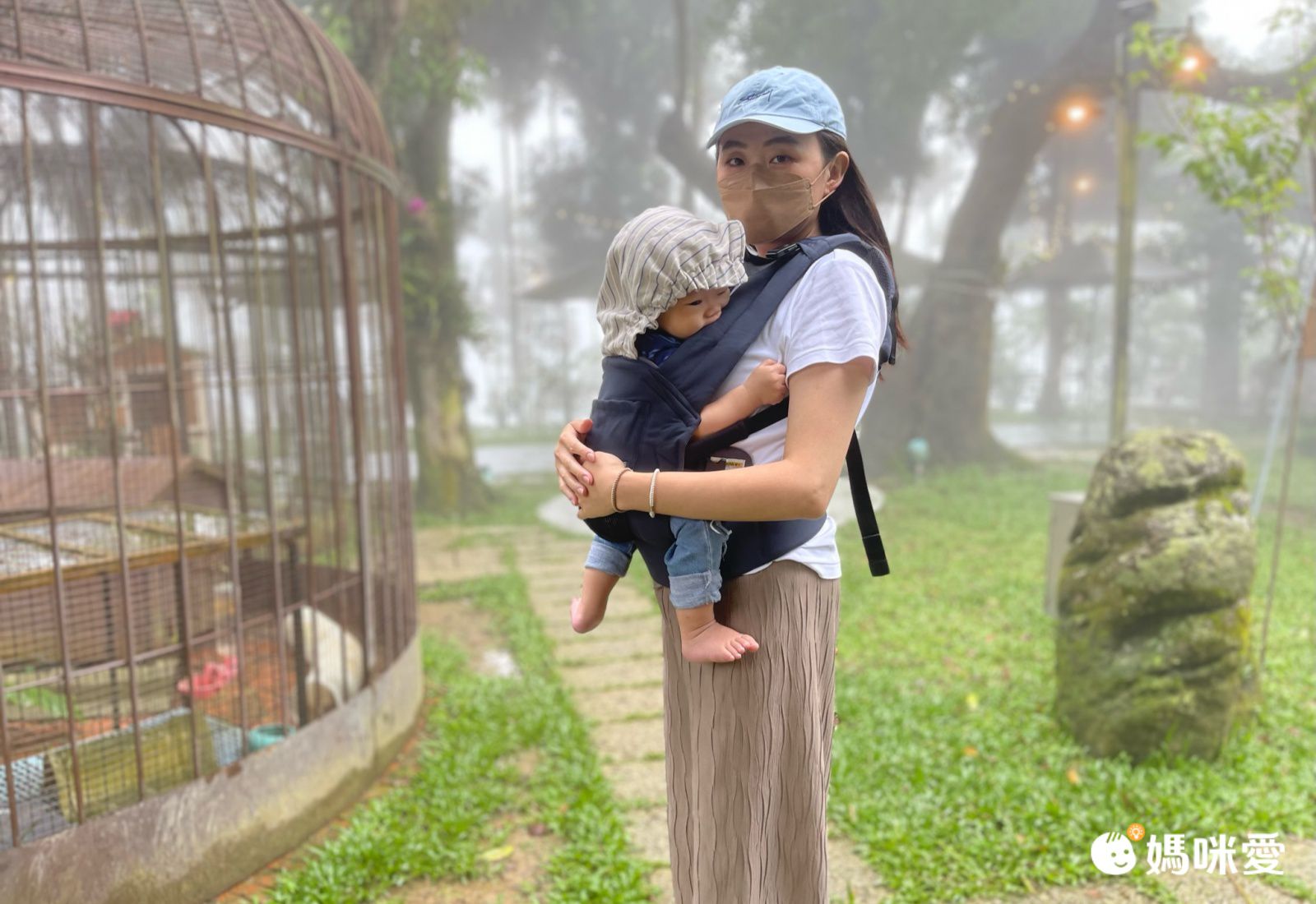 解放媽咪的肩腰背！【日本 Combi】透氣減壓腰帶式背巾♡