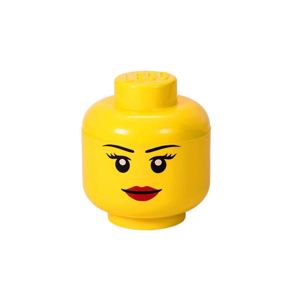 LEGO 樂高大頭收納盒 (微笑女孩)