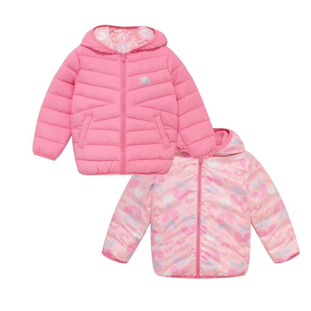 麗嬰房 - 網路獨家款 嬰幼兒羽絨服-玫紅