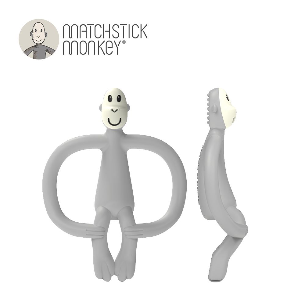 Matchstick Monkey - 英國咬咬猴牙刷固齒器-灰柴猴
