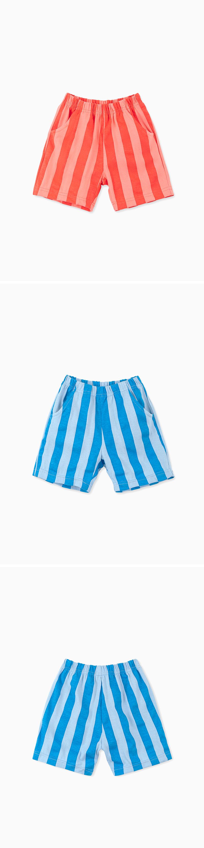 韓國 OZKIZ - SWEETIE直紋套裝-藍