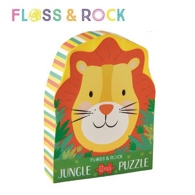 floss and rock - floss and rock 12片拼圖-獅子