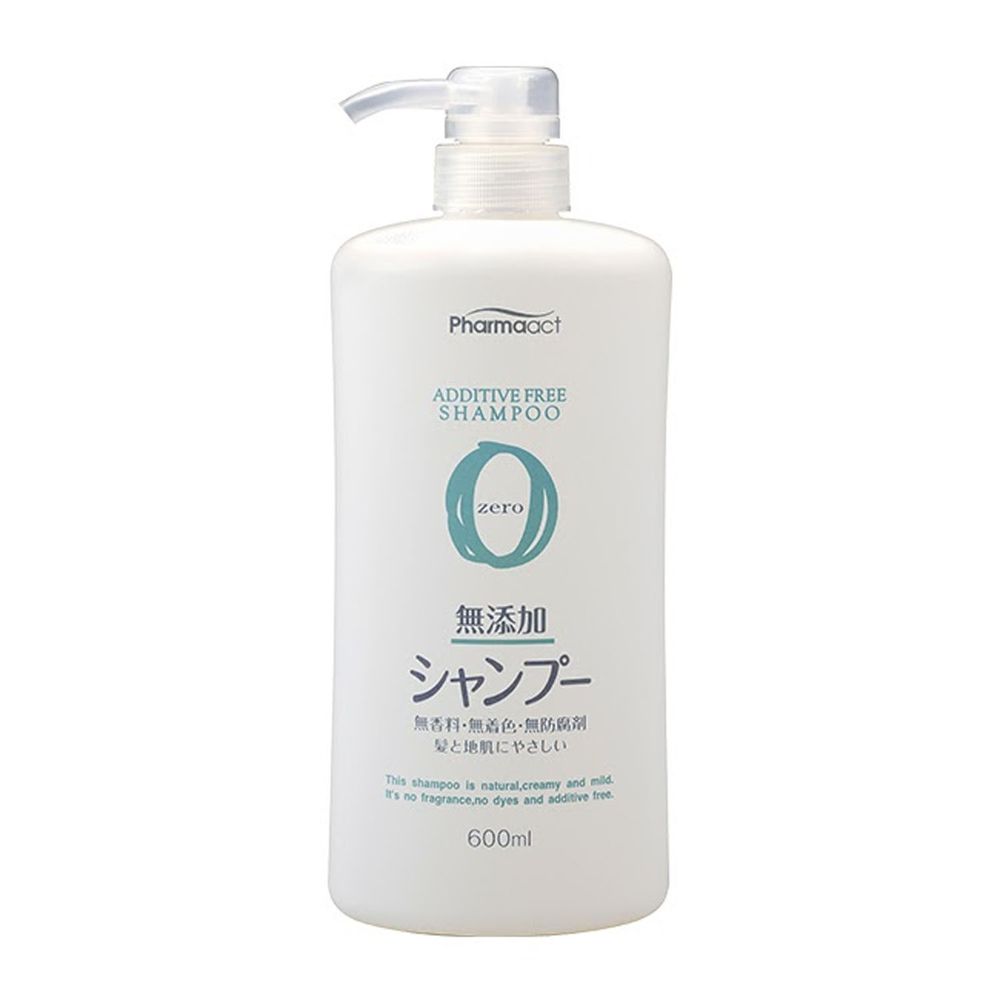 日本熊野油脂 KUMANO - PharmaACT 無添加洗髮乳-600ml