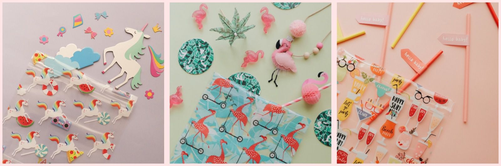 PLAY BAG瘋狂小袋 - 夏日系列三圖合一抗菌萬用立體袋–綜合包 (中型) 9入