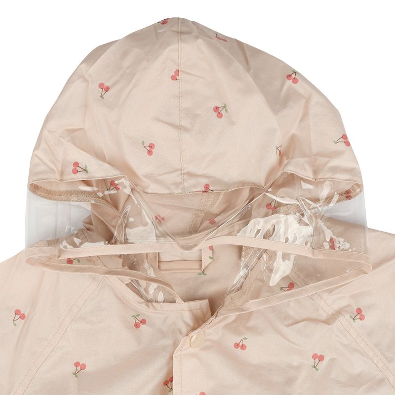 akachan honpo - 雨衣-櫻桃-粉紅色