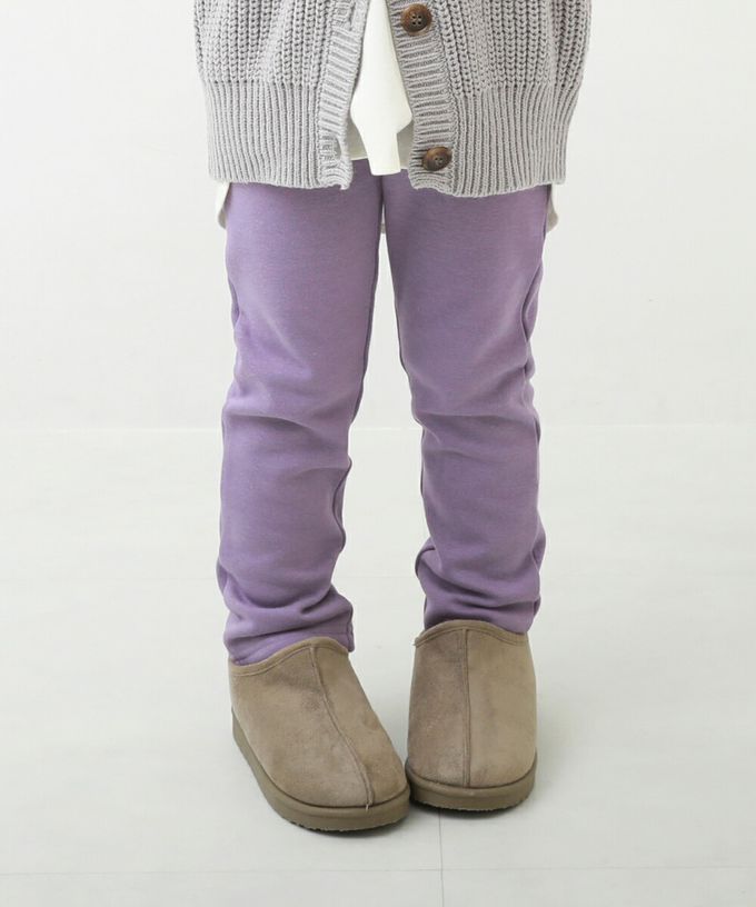 日本 devirock - RICH WARM 保暖裏毛合身長褲-深綠