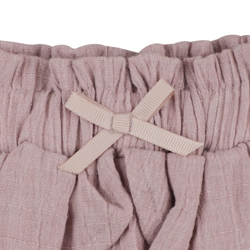 akachan honpo - 短褲-柔軟楊柳布-粉紅色