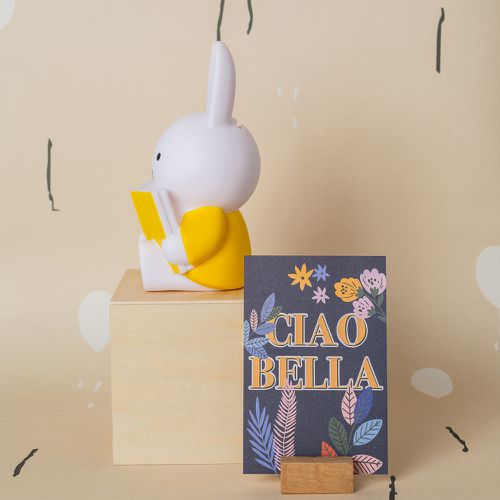 Miffy 米菲兔閱讀公仔存錢筒-中號-黃色