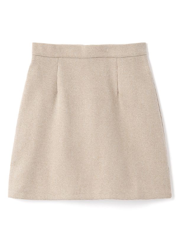 日本 GRL - 千鳥格紋百搭短裙-深灰